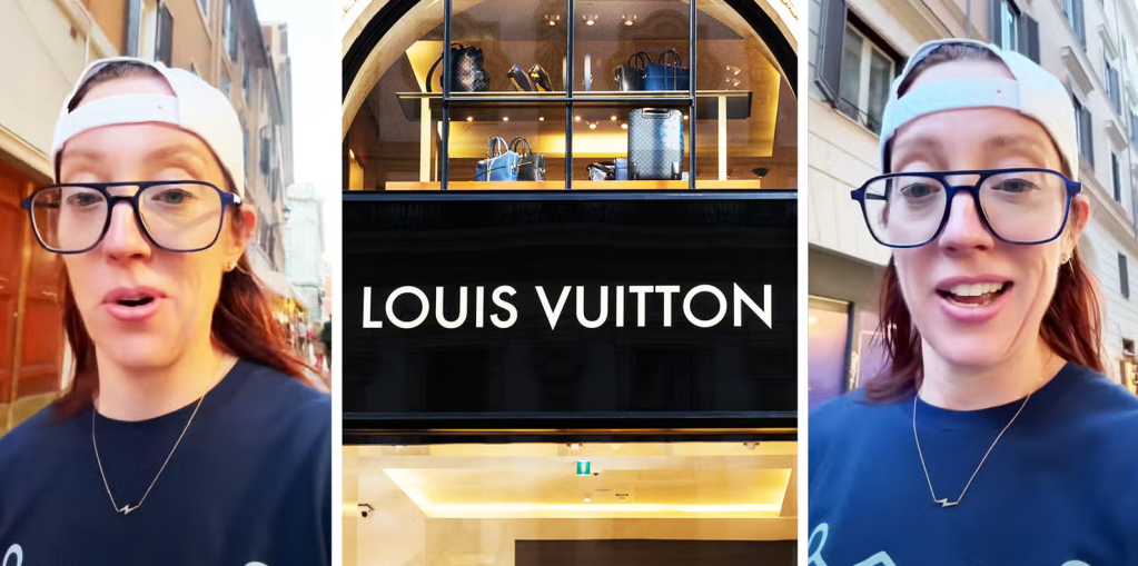 ladyspinedoc talking about Louis Vuitton